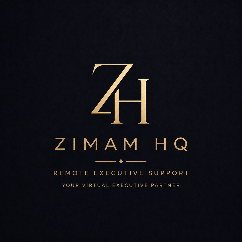 Zimam HQ logo – Remote Executive Support